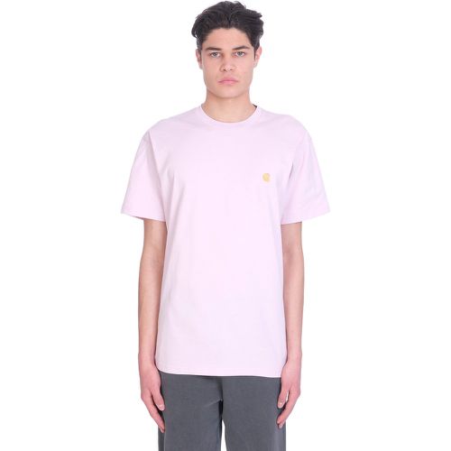 T-Shirt in Cotone Rosa - Carhartt WIP - Modalova