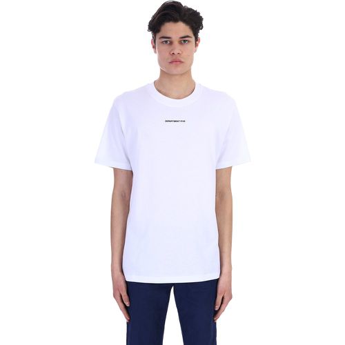T-Shirt Aleph in Cotone Bianco - Department Five - Modalova