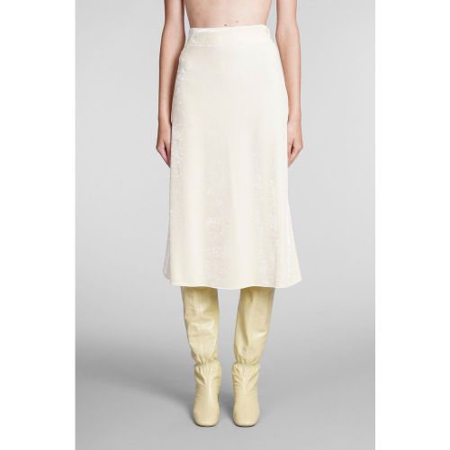 Gonna in tecnico Beige - Jil Sander - Modalova