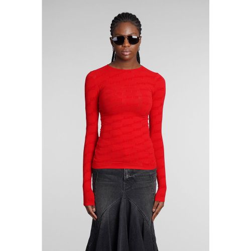 Maglia in tecnico Rosso - Balenciaga - Modalova