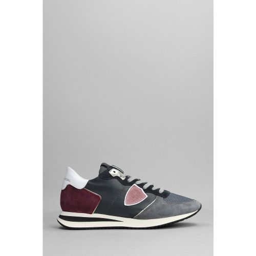 Sneakers Trpx in Camoscio e Tessuto - Philippe Model - Modalova