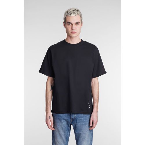 T-Shirt Ronnie in Cotone Nero - Haikure - Modalova