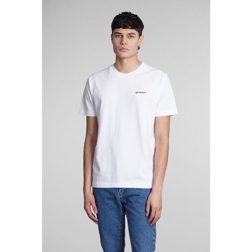 T-Shirt in Cotone Bianco - Off White - Modalova