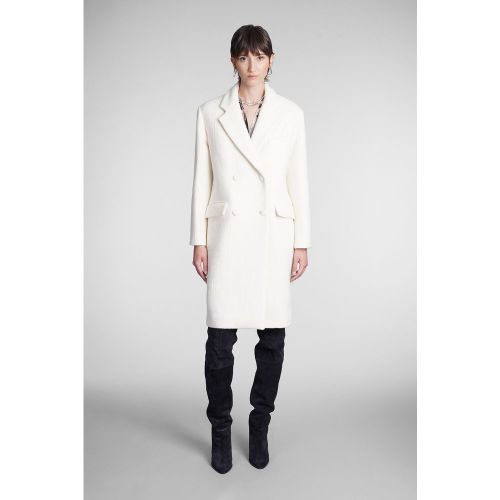 Cappotto Omari in Cotone Beige - Iro - Modalova