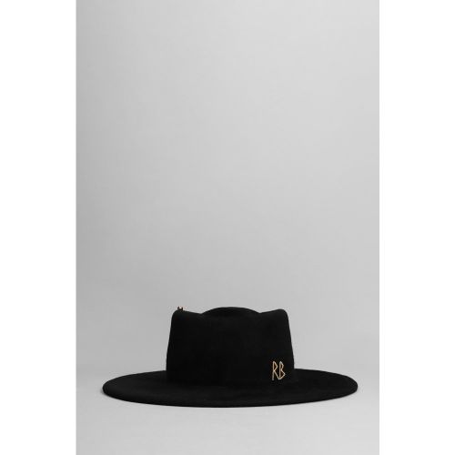 Cappello in Lana Nera - Ruslan Baginskiy - Modalova