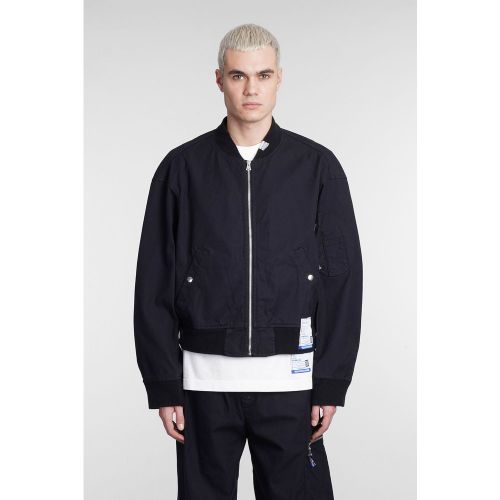 Bomber in Cotone Nero - Mihara yasuhiro - Modalova