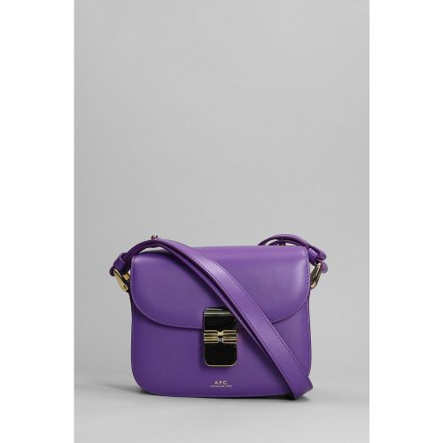 Borsa a spalla Grace in Pelle Viola - A.P.C. - Modalova