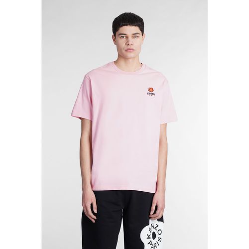 T-Shirt in Cotone Rosa - Kenzo - Modalova