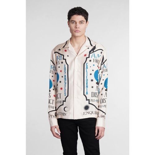 Camicia in Seta Beige - Amiri - Modalova