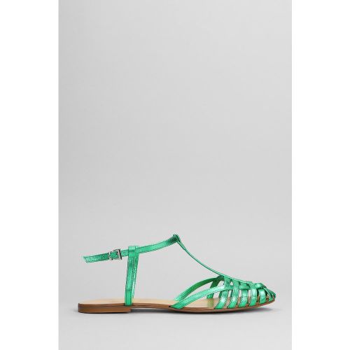 Sandali flats in Pelle Verde - Anna F. - Modalova
