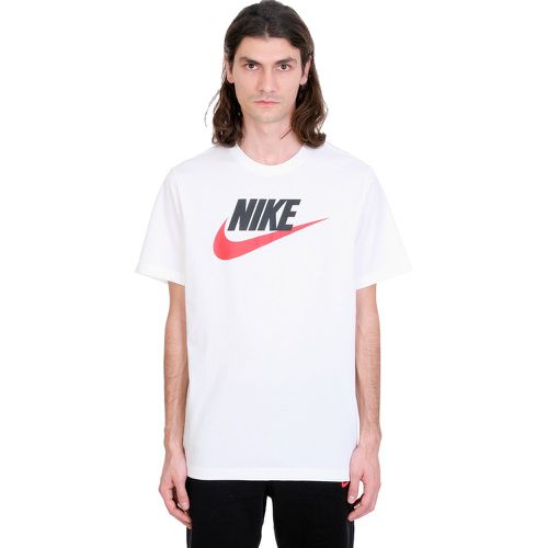 T-Shirt in Cotone Bianco - Nike - Modalova