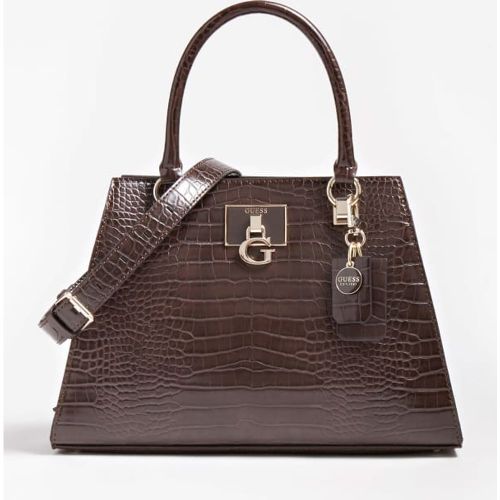Borsa A Mano Stephi Stampa Cocco - Guess - Modalova