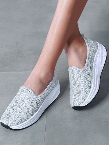 Pizzo Rocker Casuale Aria Cuscino Scarpe da ginnastica - JustFashionNow - Modalova