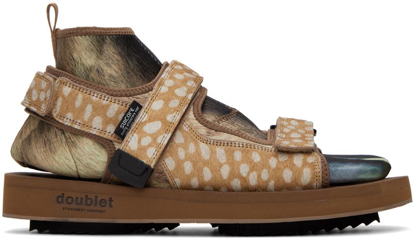 Tan Suicoke Edition Animal Foot Layered Sandals - Doublet - Modalova