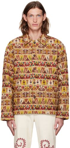Bode Tan Pushkar Jacket - Bode - Modalova