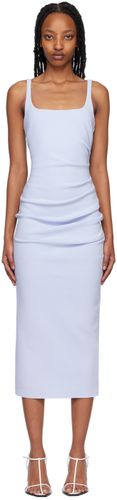 Blue Karina Tuck Midi Dress - BEC + BRIDGE - Modalova