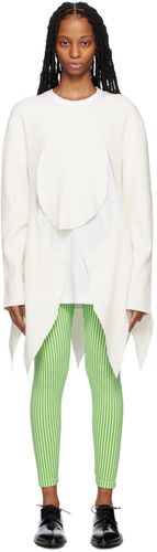 White Asymmetric Sweater - Comme des Garçons Homme Plus - Modalova