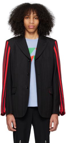 Black & Red Striped Blazer - Comme des Garçons Homme Plus - Modalova