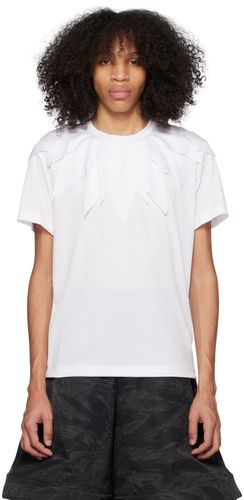 White Serrated T-Shirt - Comme des Garçons Homme Plus - Modalova