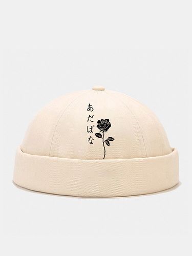 Unisex poliestere cotone rosa giapponese Modello stampa tutto-fiammifero berretto berretto padrone di casa berretto tesc - Collrown - Modalova
