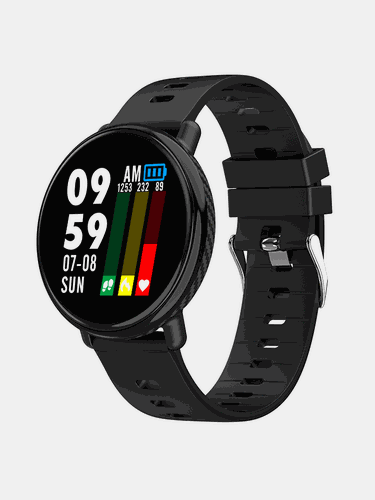Braccialetto con schermo a colori full touch Multi modalità di esercizio Cuore Rate Monitor IP68 Smart Watch - Bakeey - Modalova