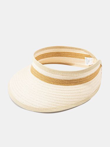 Cappello da sole da spiaggia all'aperto in paglia da donna Cappello di paglia con protezione solare Cappello da ba - JASSY - Modalova
