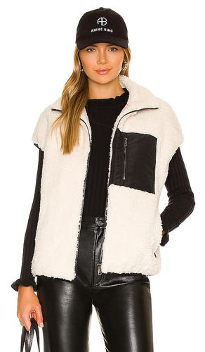 Faux Lamb Vest in . Size M, S - Adrienne Landau - Modalova