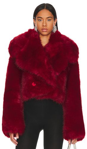 Faux Fur Jacket in . Size M, L - Adrienne Landau - Modalova