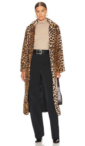 Faux Fur Coat in . Size M, L - Adrienne Landau - Modalova