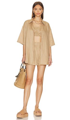 Linen Solid 3 Pc Set in . Size M, S, XS - eberjey - Modalova