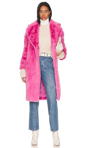 Katie Faux Fur Coat in . Size S - Jakke - Modalova