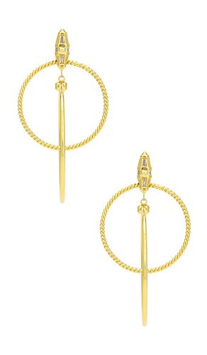 Saturn Earrings in - Jackie Mack - Modalova