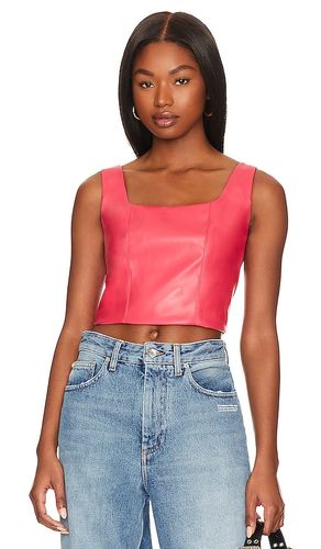 X REVOLVE Benny Vegan Leather Bustier in . Size M, S, XS - LBLC The Label - Modalova