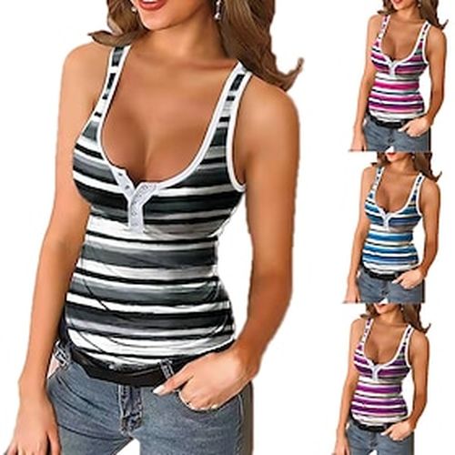 European and american foreign trade women's v-neck tie-dye print sexy tights with corns stripes in stock - Ador IT - Modalova