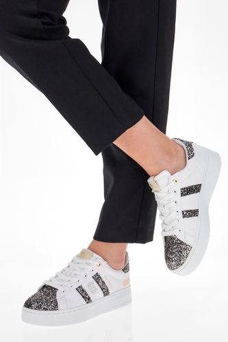 Sneakers Donna In Materiale Sintetico Con Chiusura Con - COTTON BELT - Modalova