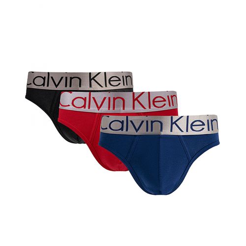 Calvin Klein Hip Slip 3Pk - Slip - Taglia: M - Calvin Klein Underwear - Modalova
